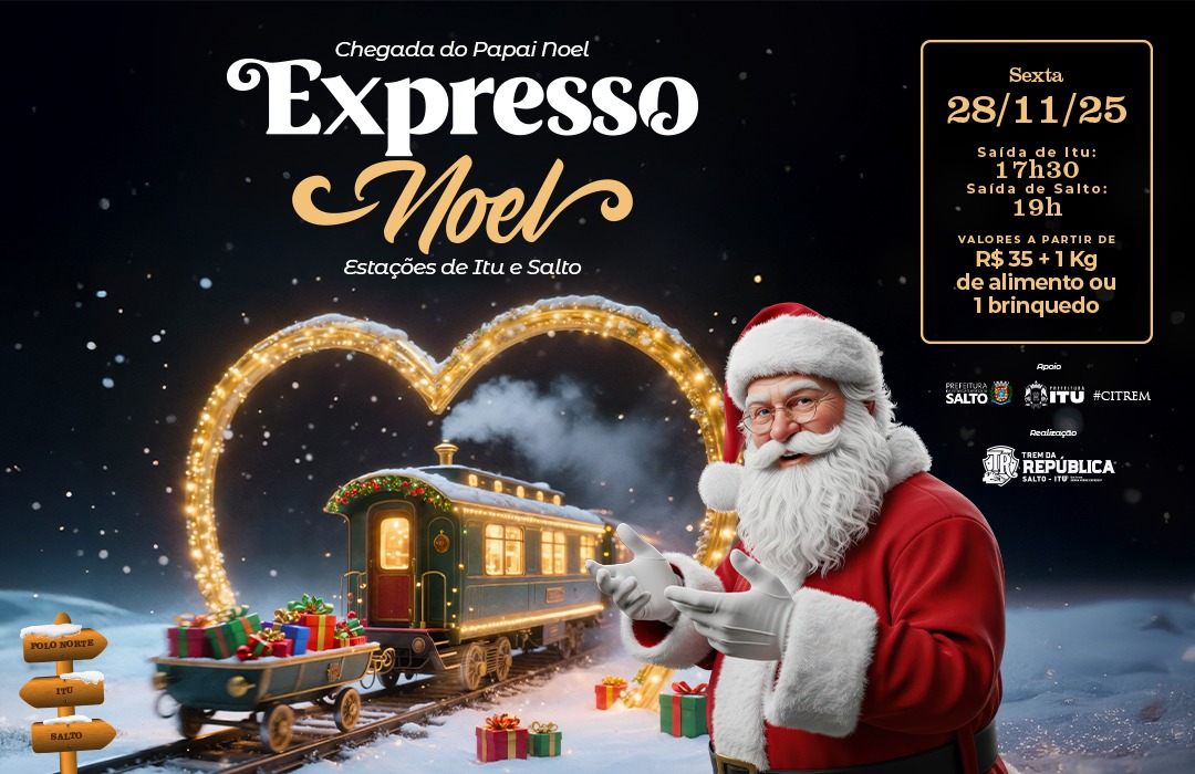 Expresso Noel - Solidariedade e Diversão (2 Trechos: Itu > Salto > Itu)