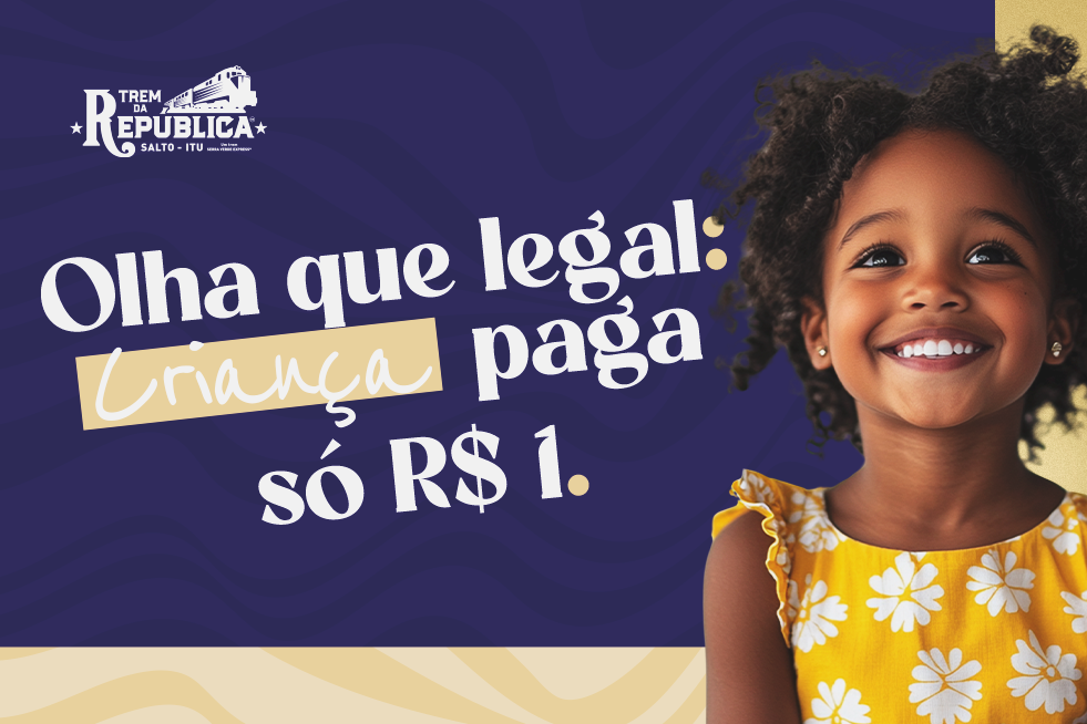 Passeio de Trem Ida e Volta - Itu > Salto > Itu